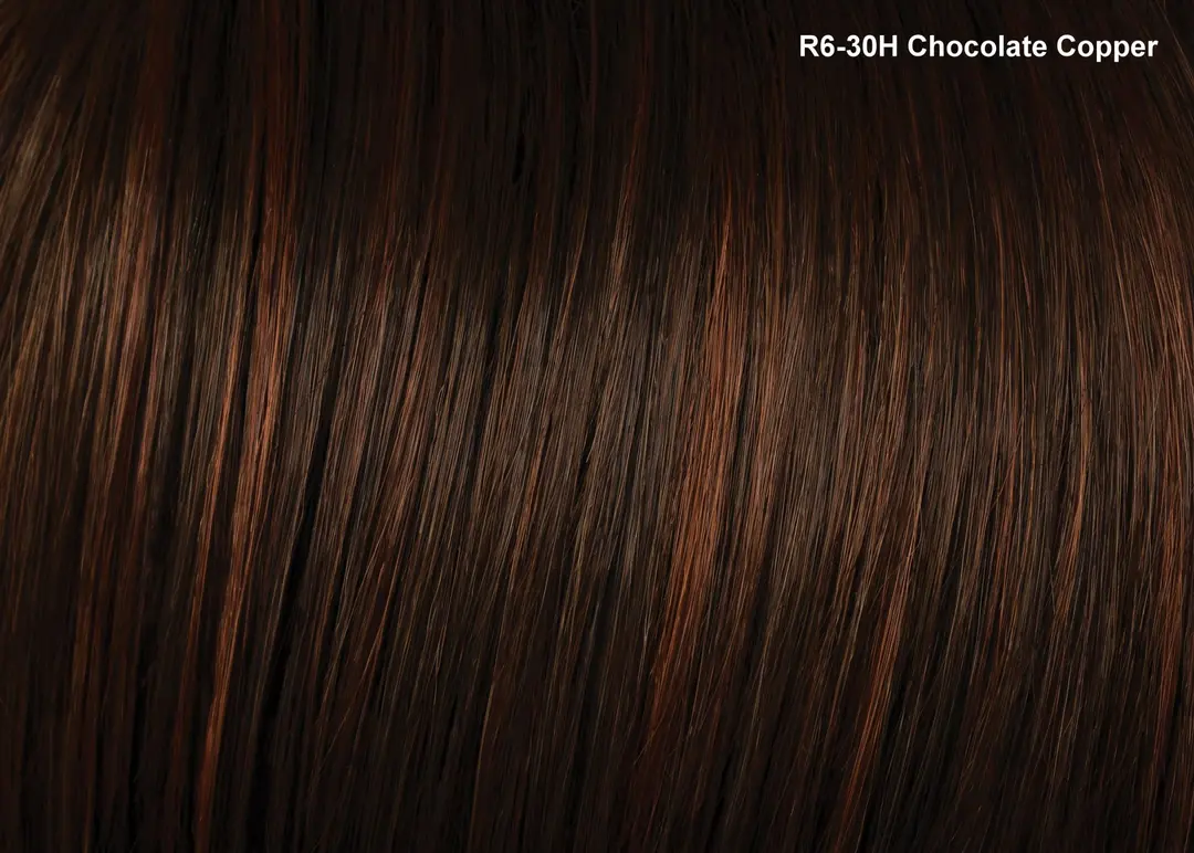 Hairdo Glatte Clip In Bang Pony – Schokobraun (R6-30H)