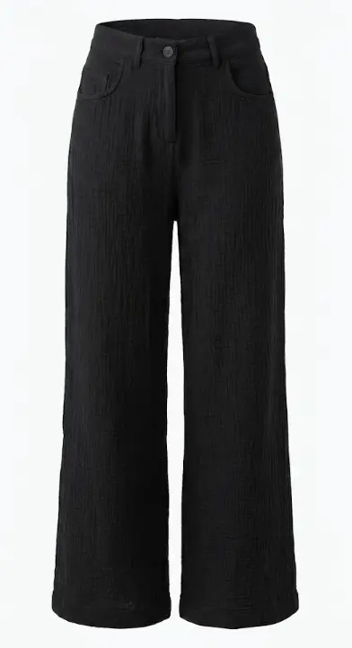 Mango HOSE PALS, NEGRO