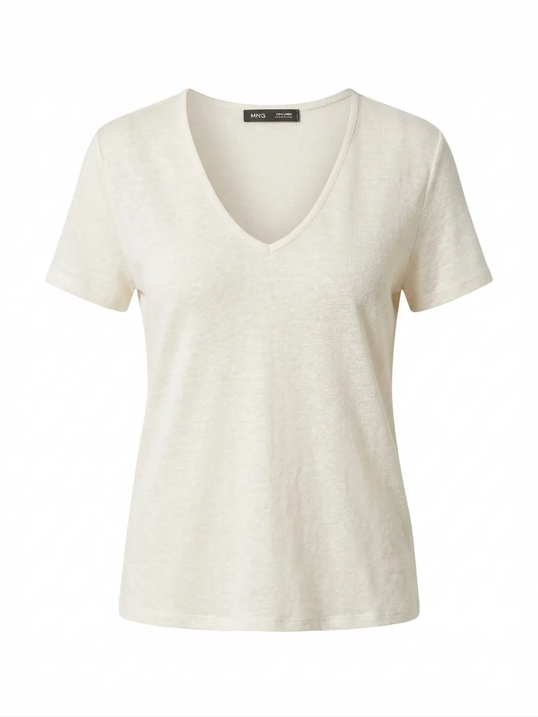 Mango T-SHIRT LINITO, OFFWHITE