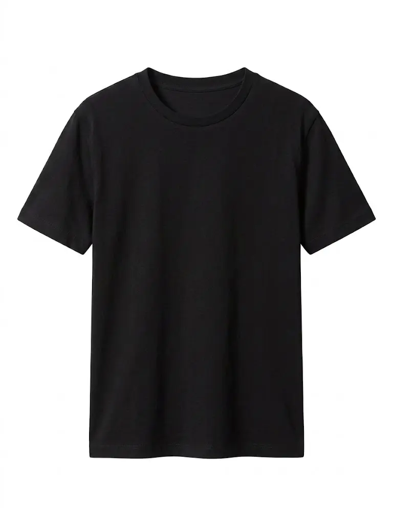 Mango T-SHIRT CHALS, NEGRO