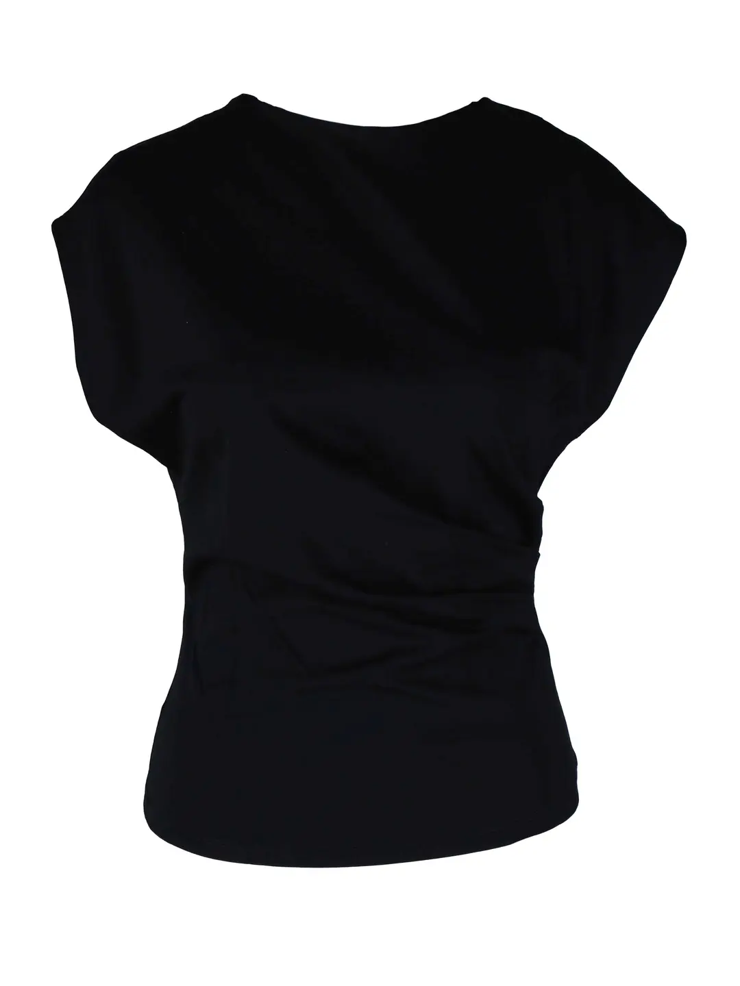 Mango T-SHIRT CANDELO, NEGRO