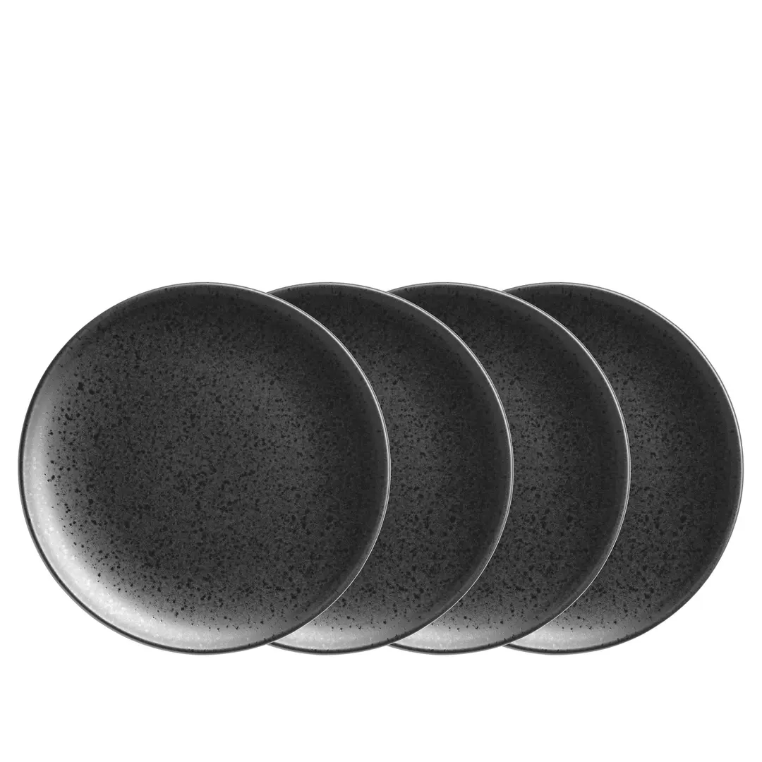 Maeser Dessertteller-Set, Steinzeug Essential
