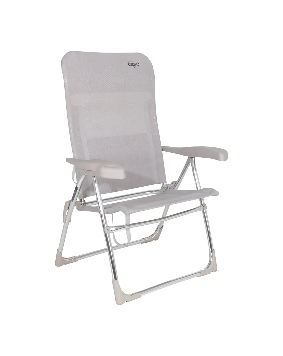 Crespo AL/206 Classic Strandstuhl hellgrau