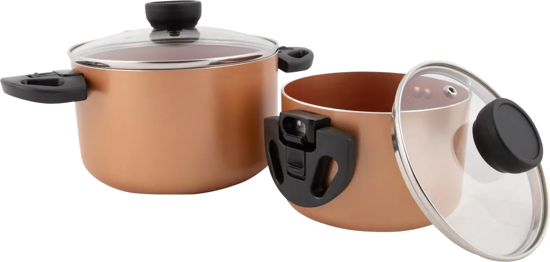Bo-Camp Industrial Collection Slauson Compact 2 Topfset Aluminium Induktion 2-tlg.