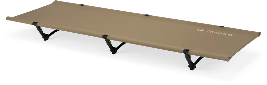 Helinox Cot One Convertible Feldbett 145 kg Tragfähigkeit coyote tan