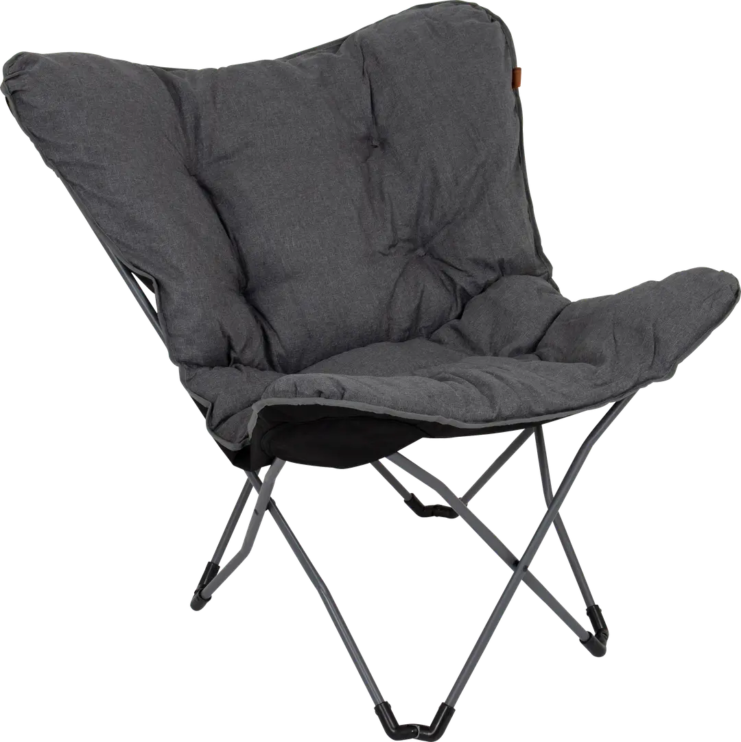 Bo-Camp Redbrigde L Urban Outdoor Schmetterlingsstuhl Stahl grau