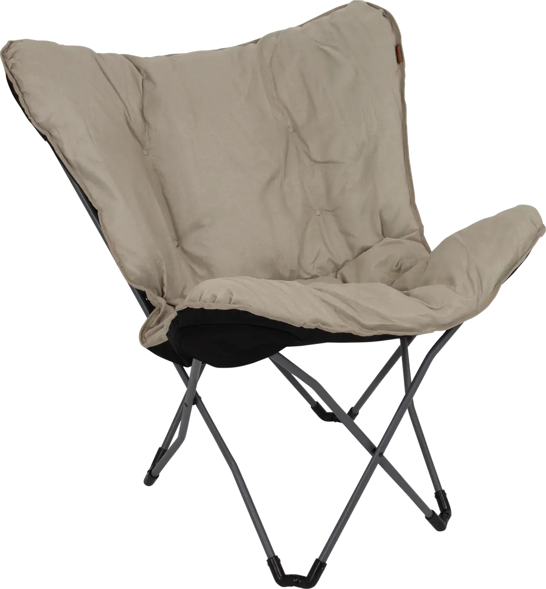 Bo-Camp Redbrigde L Urban Outdoor Schmetterlingsstuhl Stahl beige