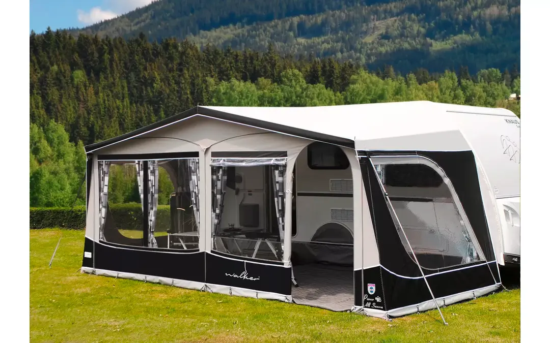 Walker Pioneer 240 All Season Vorzelt mit Glasfibergestänge Größe 1005 Umlaufmaß 990 - 1020 cm