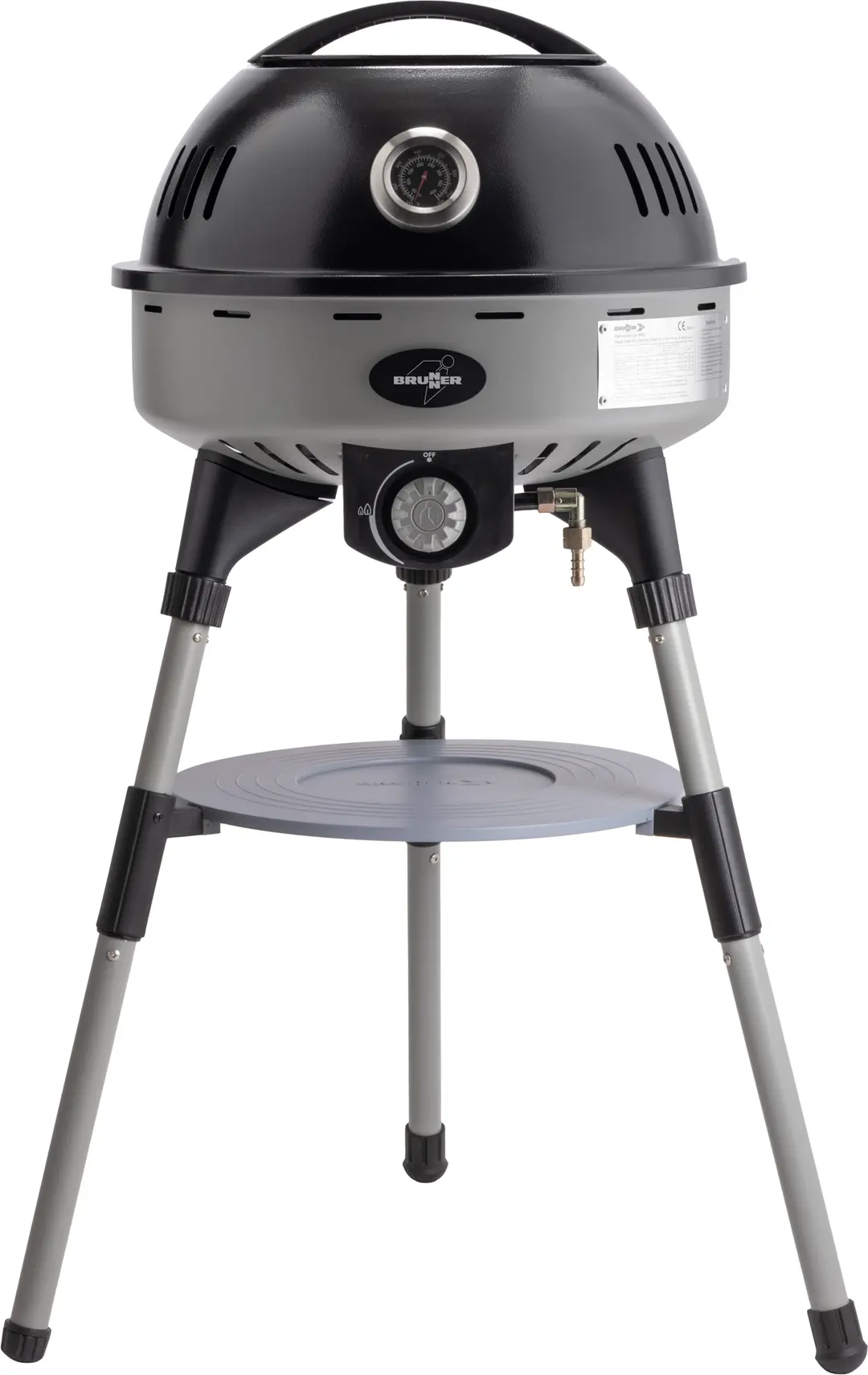 Brunner Devil BBQruiser HT Reversible Grid Gasgrill tragbar 50 mbar