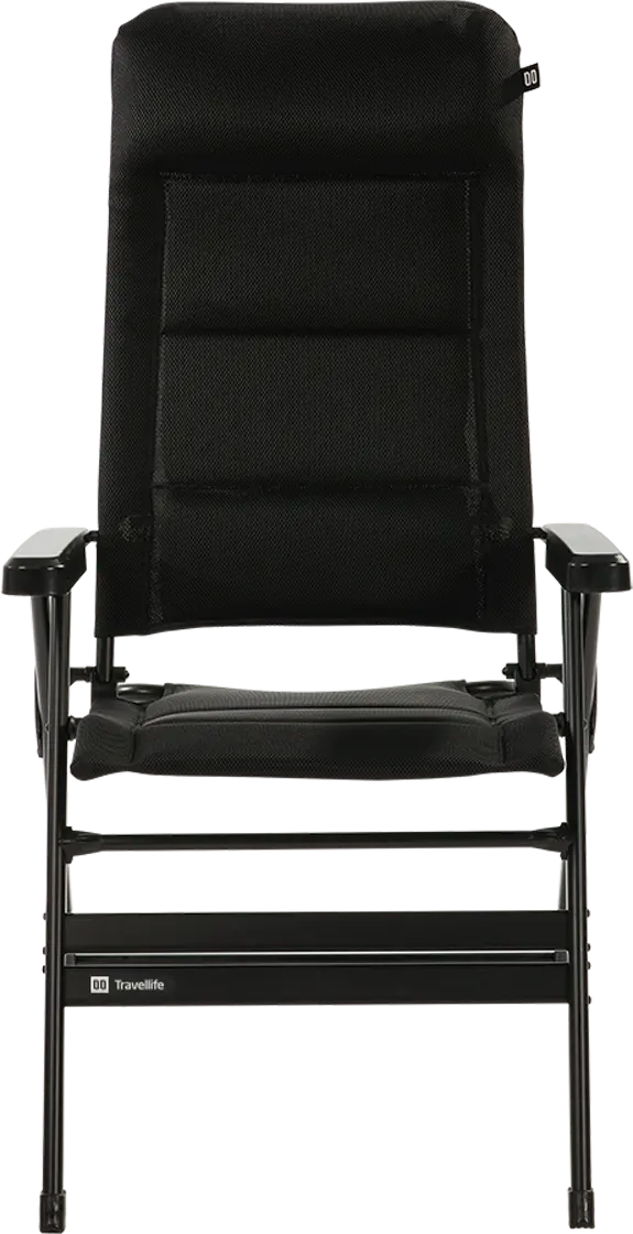 Travellife Barletta Campingstuhl Comfort Klappbar XL Black