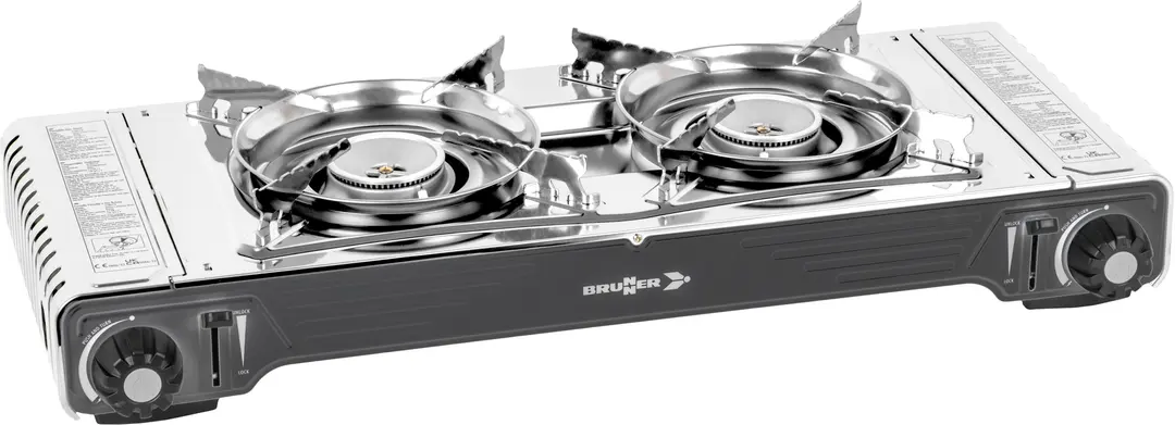 Brunner Devil Double SD Kartuschenkocher 2 Brenner