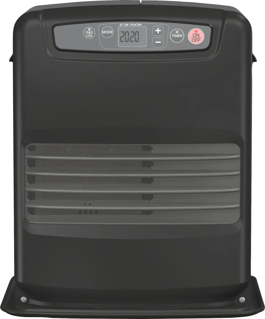 Tectro SRE 1330 TC-2 Paraffin-Laserheizgerät mit Frostschutzfunktion schwarz