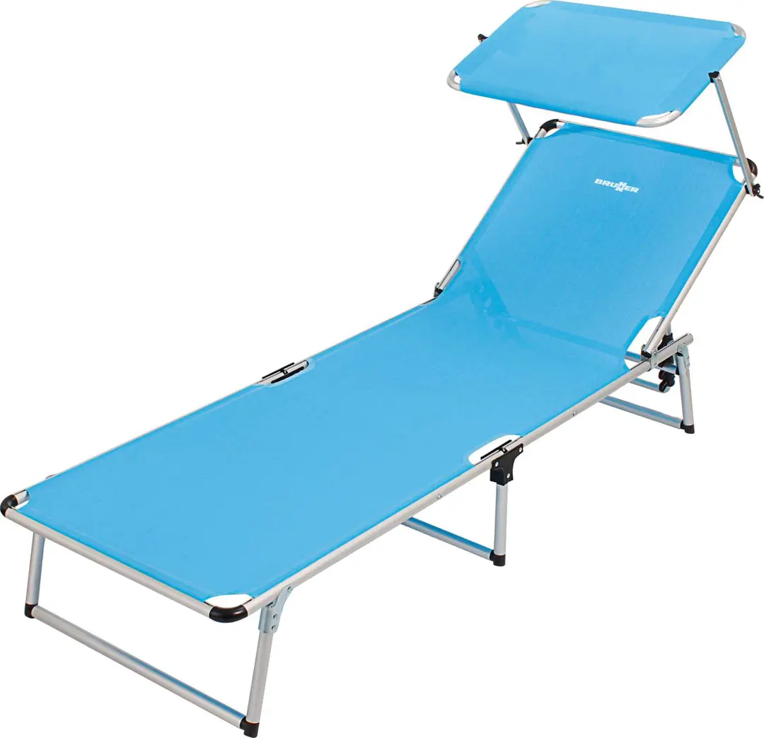 Brunner Sonnenliege Malibu blau