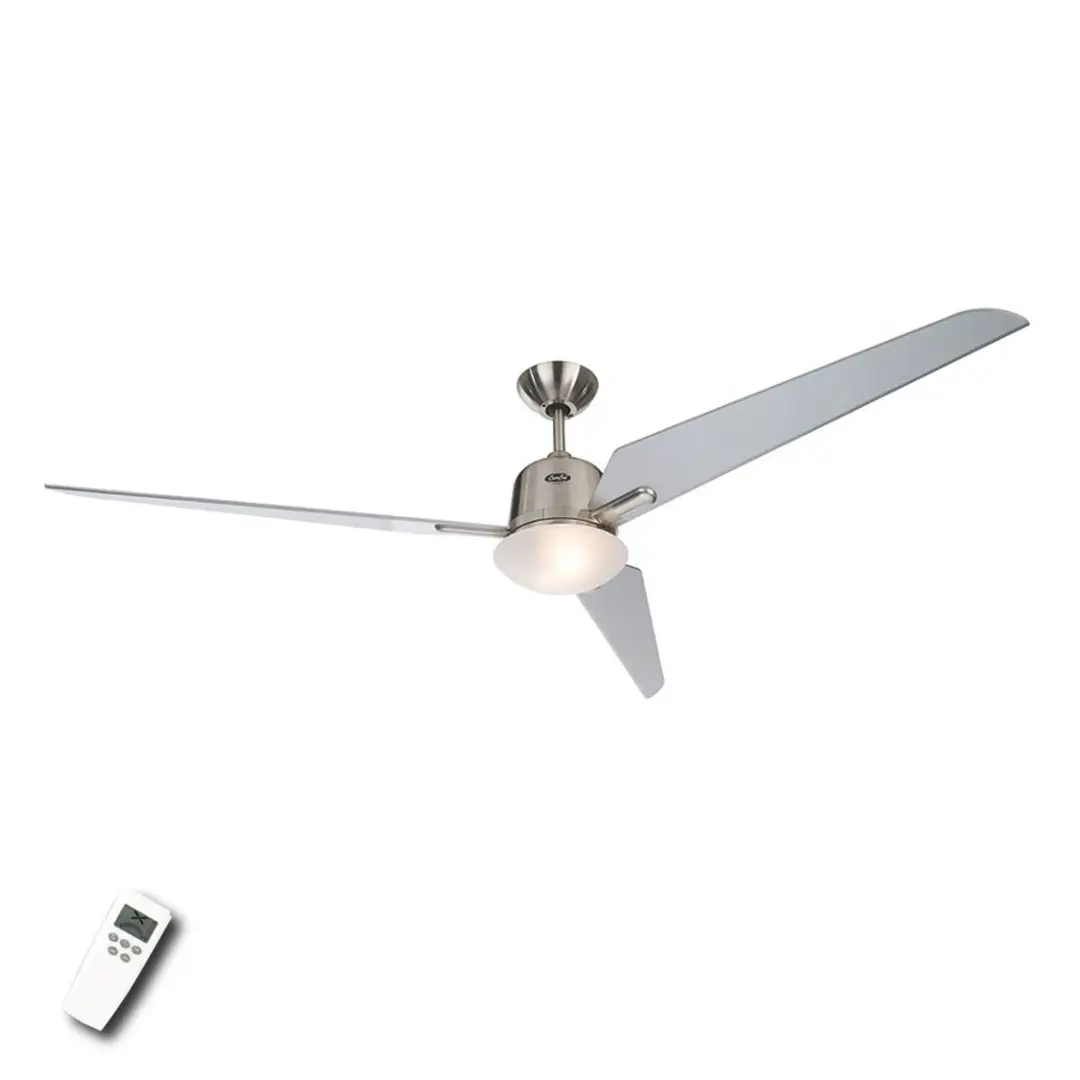 CASAFAN Deckenventilator AVIATOS, Ø 162 cm, silber, DC, leise