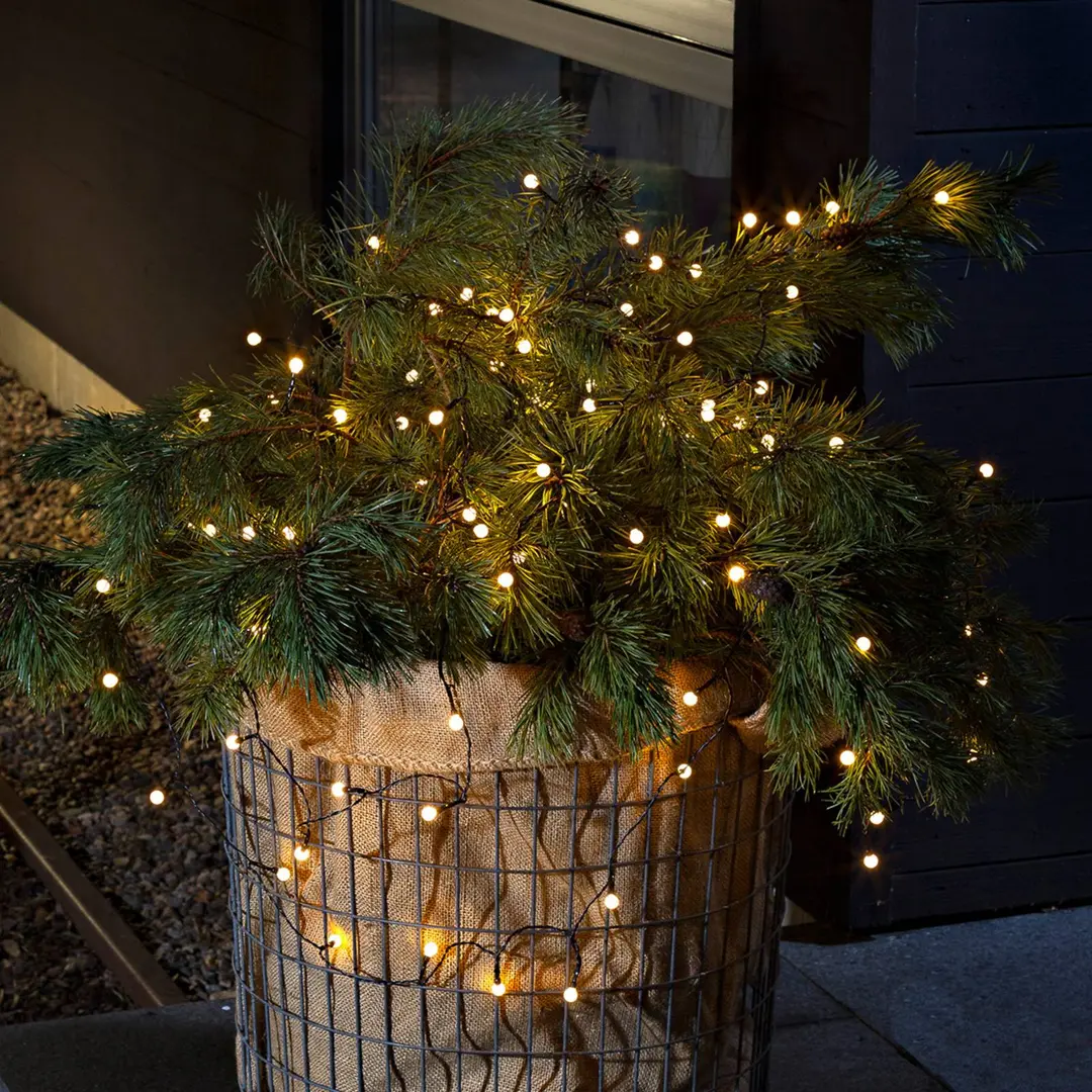 Konstsmide Christmas Für außen- Lichterkette LED 40-flg. warmweiß, Batt