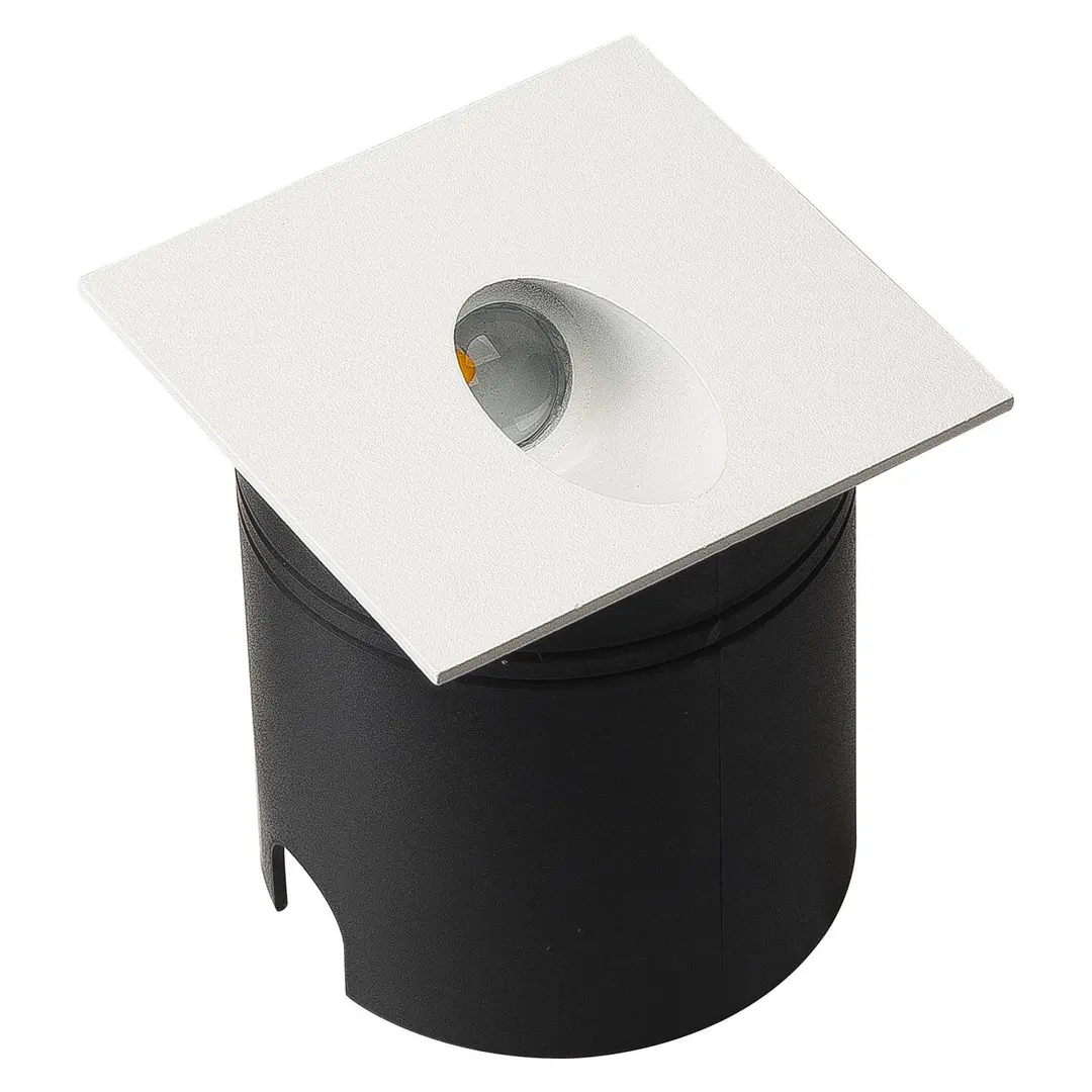 Mantra Iluminación LED-Einbauleuchte Aspen IP65, eckig, weiß