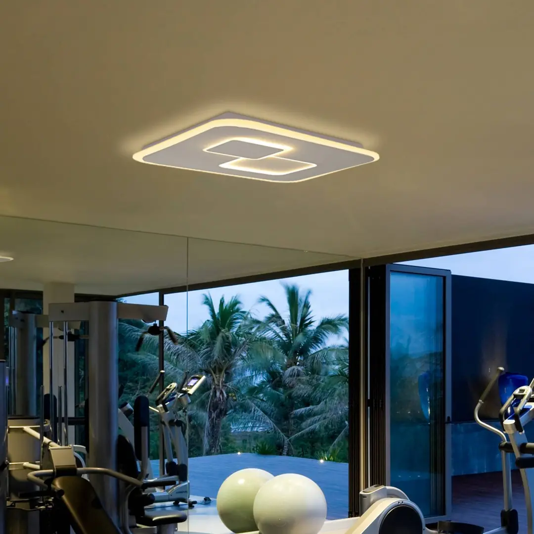 Mantra Iluminación LED-Deckenleuchte Quad, tunable white, dimmbar