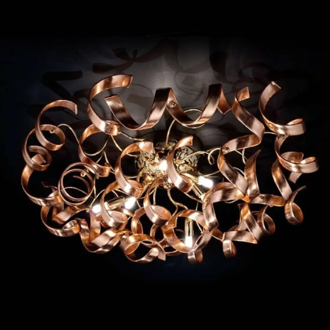 Metallux Anmutige Deckenleuchte Copper, kupfer