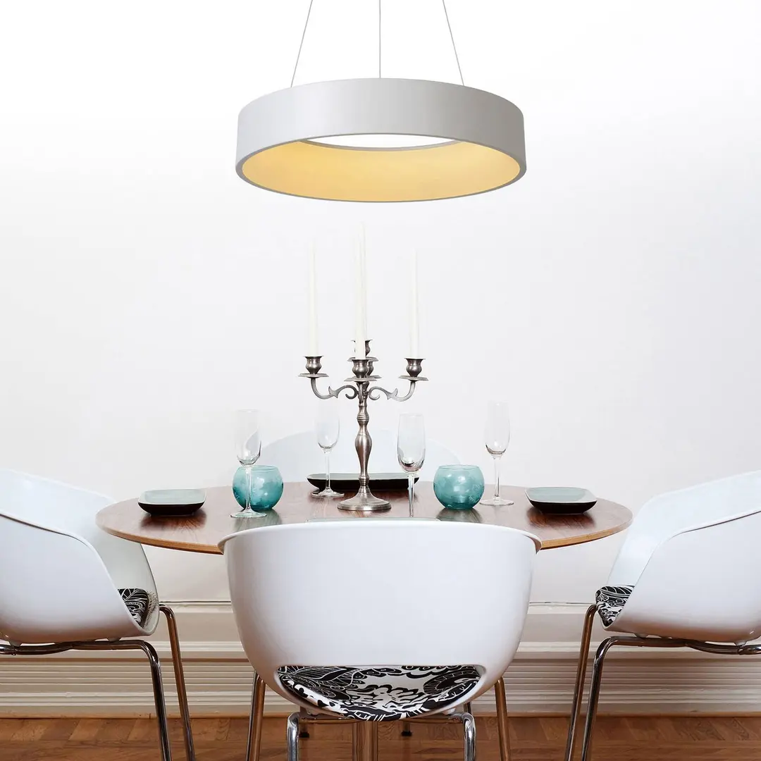 Lucide LED-Hängeleuchte Talowe, weiß