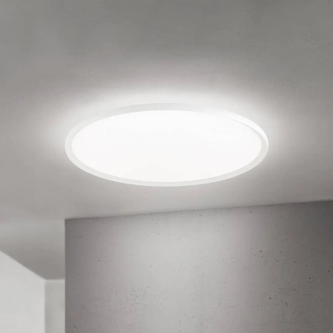 Orion LED-Deckenlampe Kant, Ø 80 cm, weiß, CCT, Metall/Kunststoff