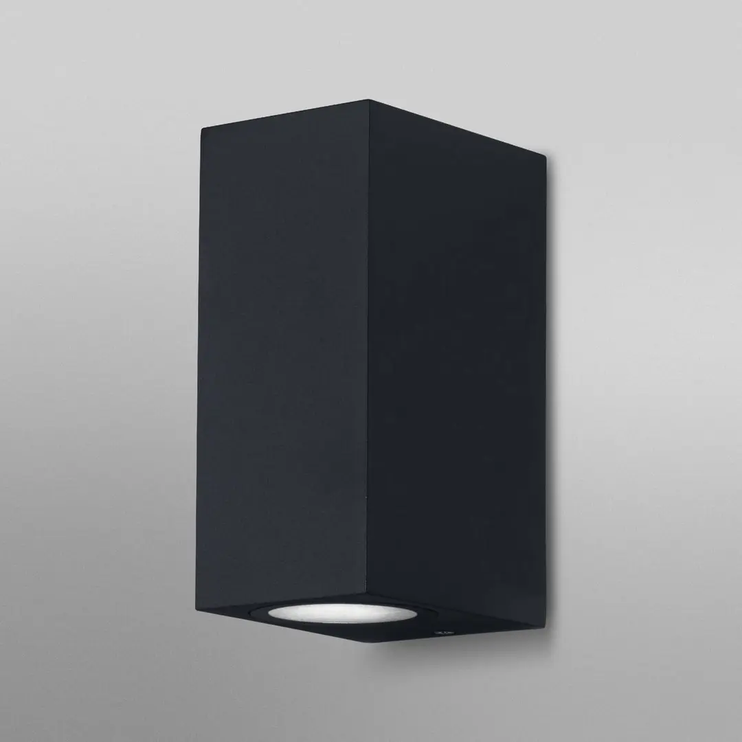 OSRAM Außenwandlampe ENDURA CLASSIC SQUARE, schwarz, up/down