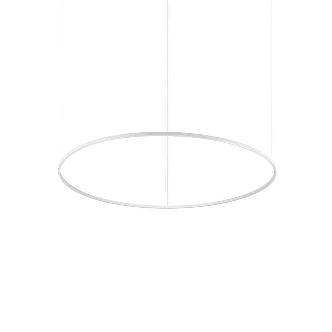 Ideal Lux LED-Hängelampe Oracle Slim weiß 4.000 K Ø 150 cm