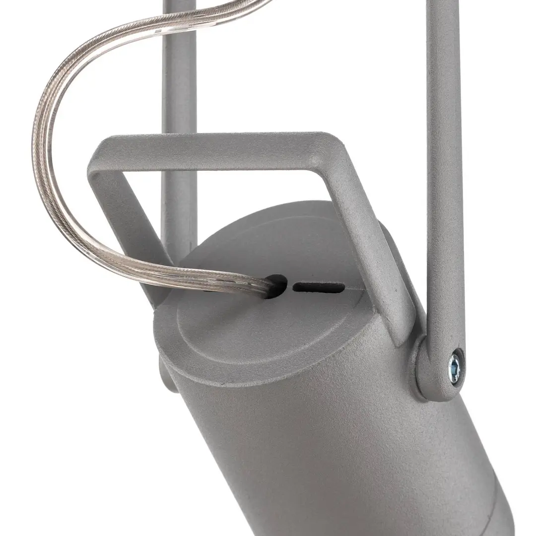 Ivela Drim 3-Phasen-Spot E27 justierbar silber