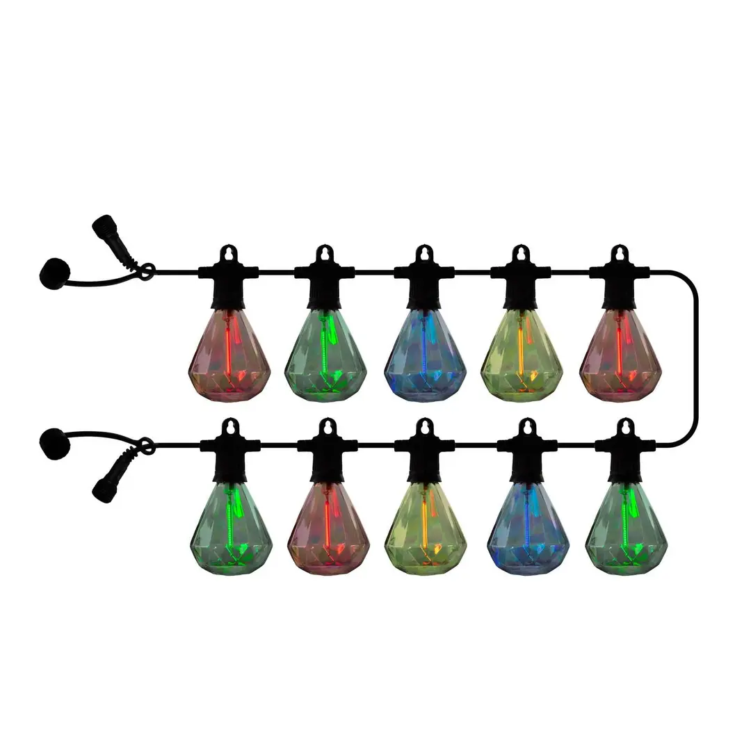 Sirius LED-Lichterkette Marcus, muti, Erweiterungs-Set. 10-fl.