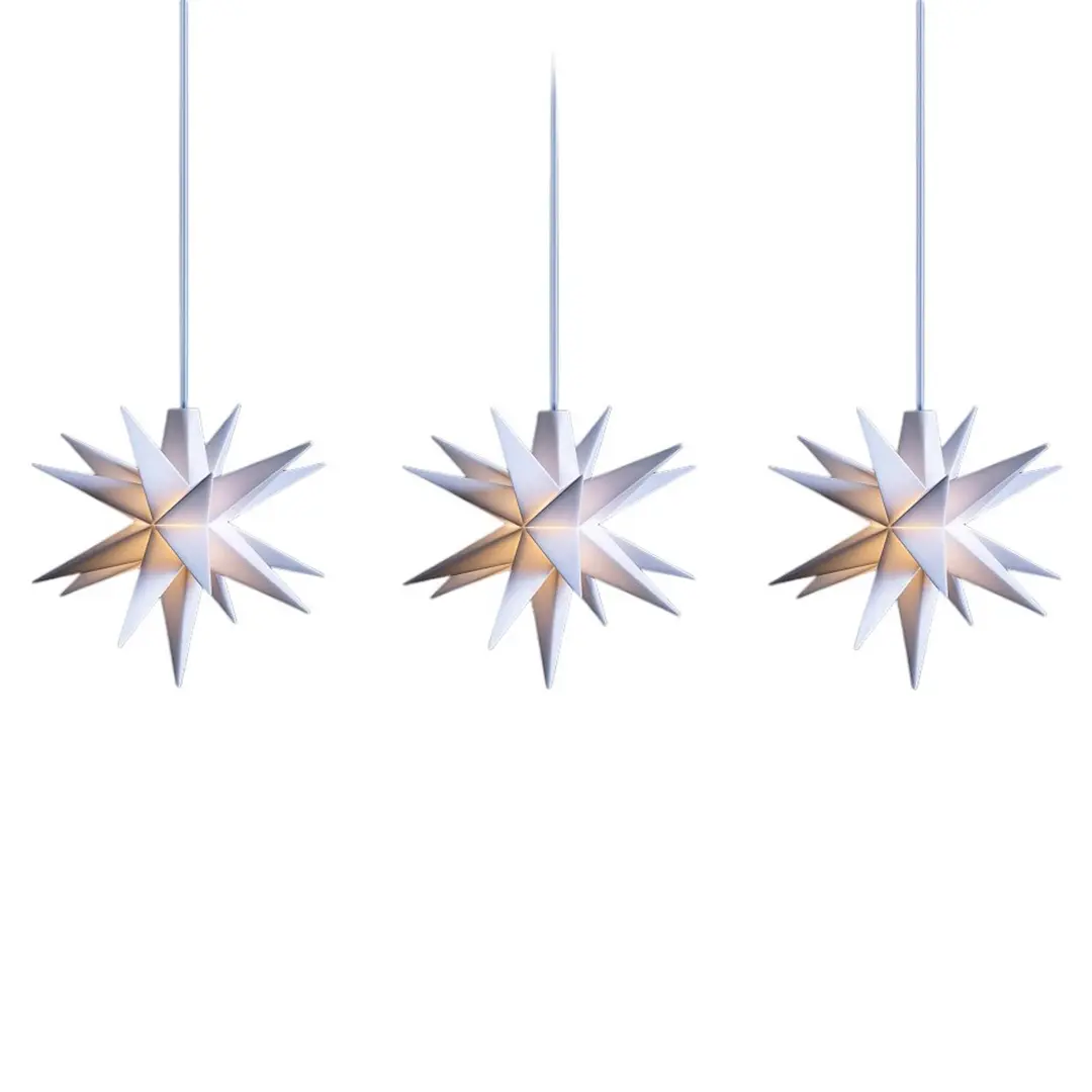 Sterntaler LED-Lichterkette mit Baby-Sternen innen 3-fl. weiß