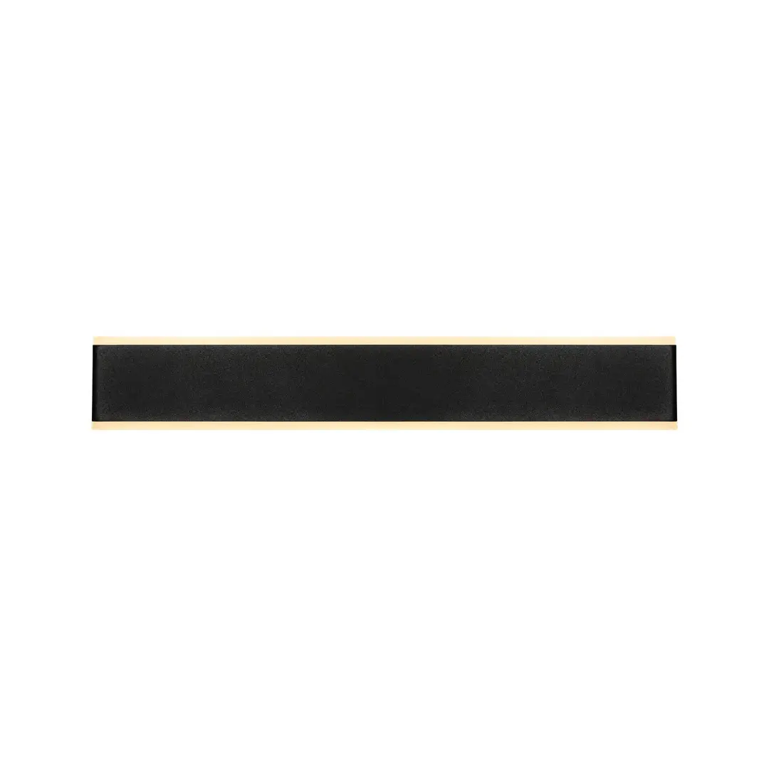 Mantra Iluminación LED-Wandleuchte Nelson, Breite 50,5cm, schwarz, CCT, up/down