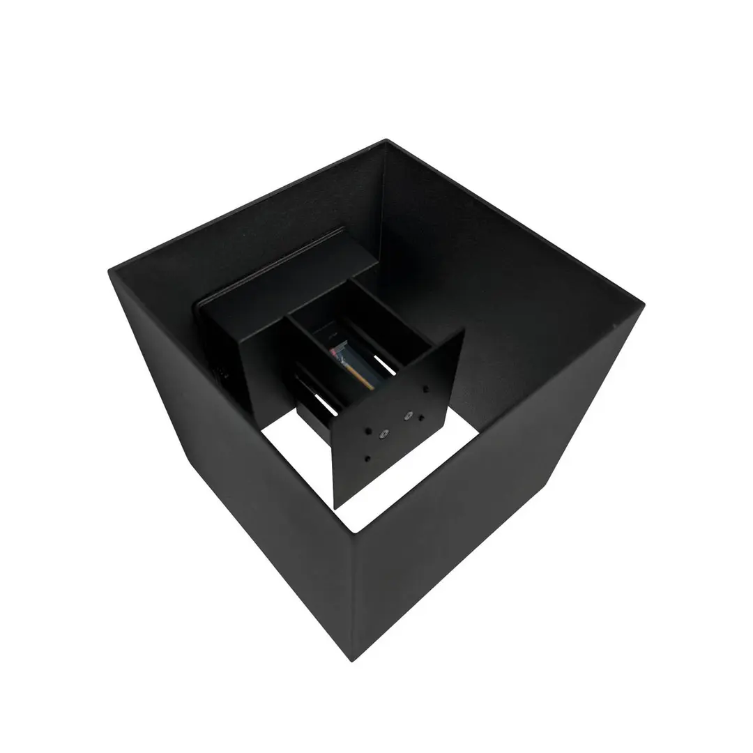 Dyberg Larsen LED-Wandlampe Venus, schwarz, Breite 15 cm