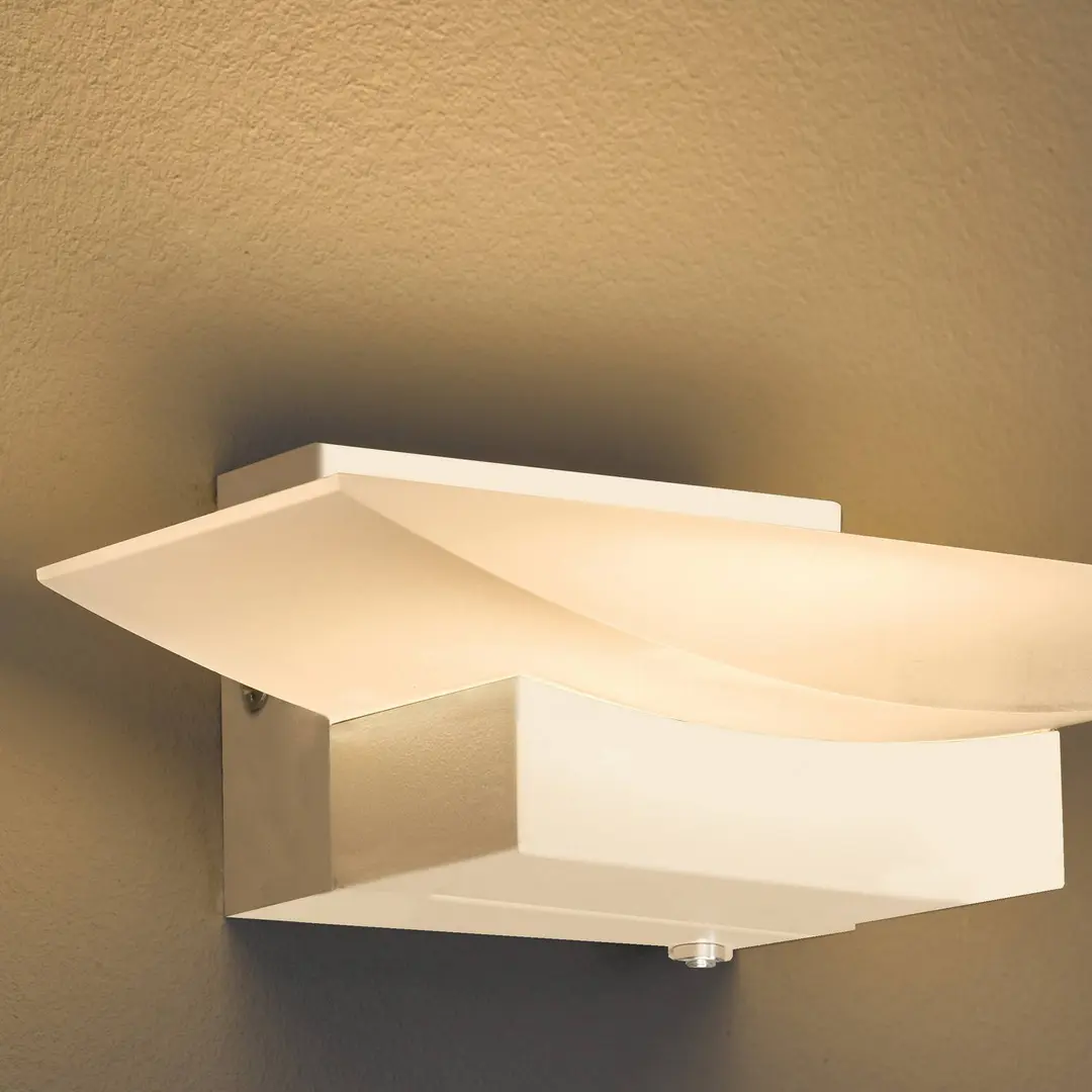 FISCHER & HONSEL LED-Wandleuchte Bowl TW, CCT Breite 20 cm, sandfarben