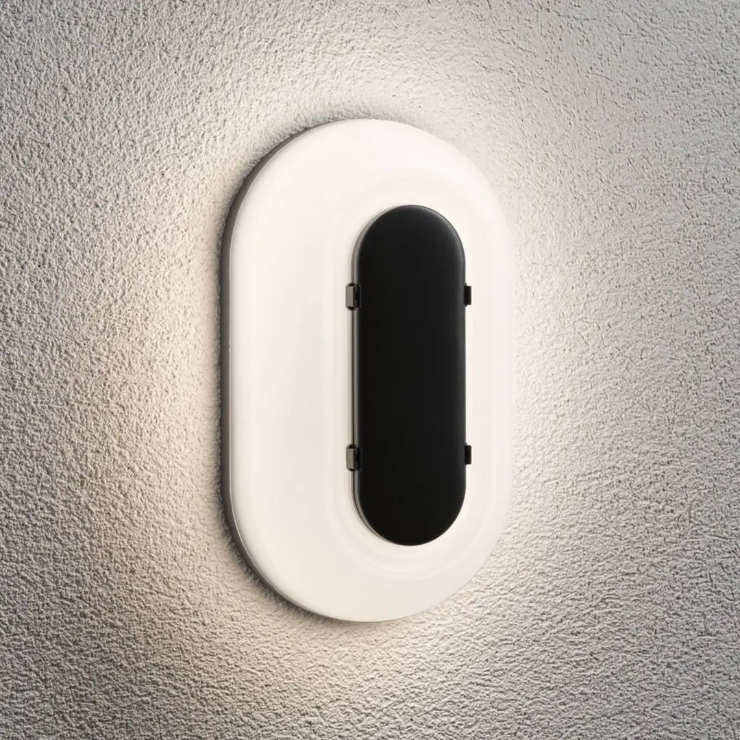 Paulmann LED-Wandlampe Elunor anthrazit Höhe 21cm CCT