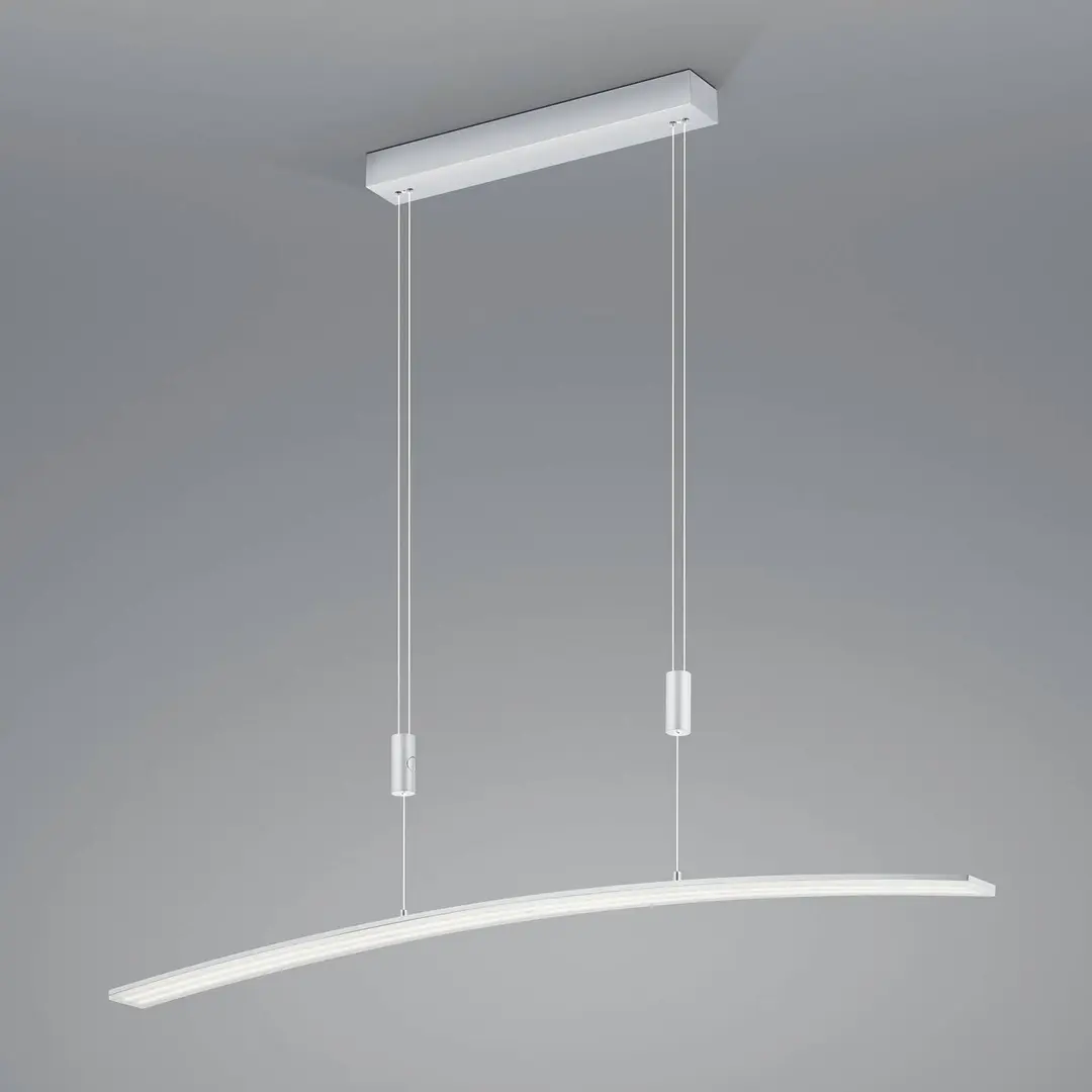 HELL LED-Hängeleuchte Dual mit Fernbedienung CCT alu
