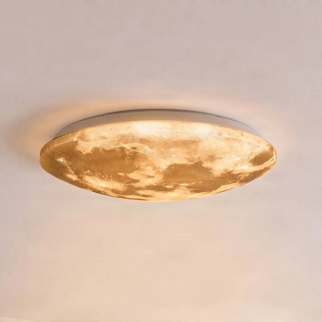 Trio Lighting LED-Deckenleuchte Lunar mit Fernbedienung 40cm