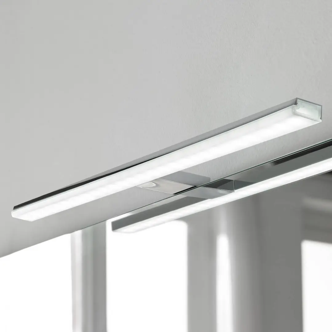Ebir LED-Spiegelleuchte Pandora, chrom, Breite 60,8 cm