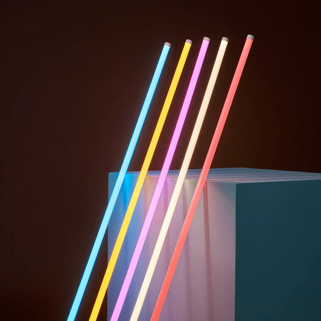 HAY LED-Röhre Neon Tube, rot, PVC, Länge 1,5 m, Stecker