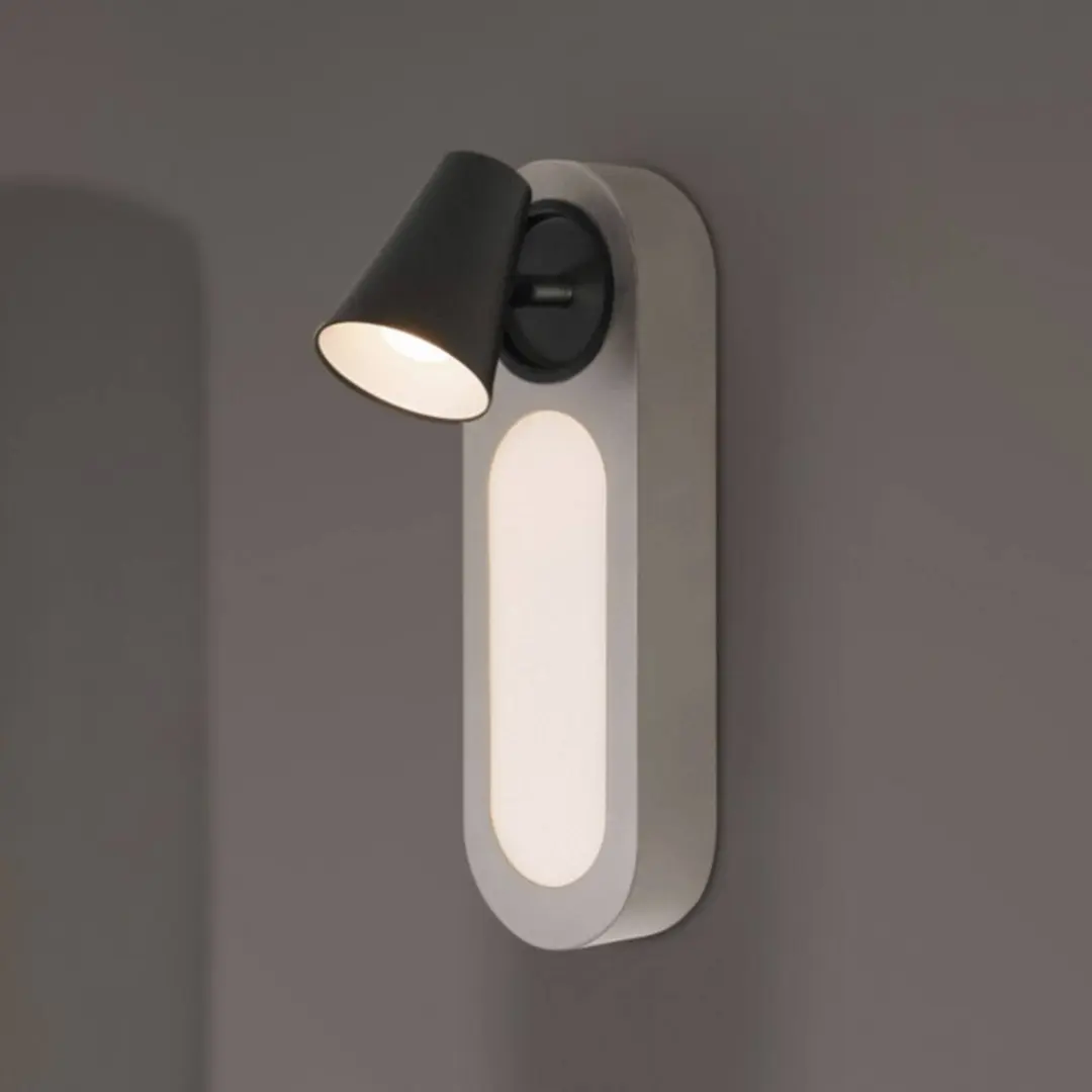 OSRAM LED-Wandleuchte NEPTUNE, weiß, 1 Spot, Metall Schalter
