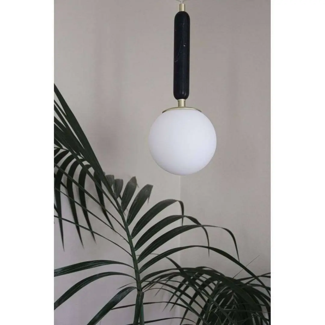 Globen Lighting Pendelleuchte Torrano, grün, Ø 15 cm