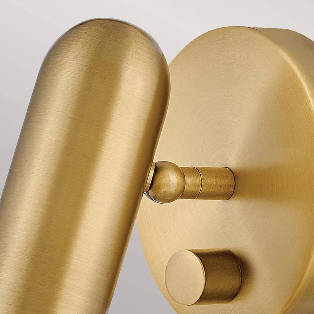 HINKLEY LED-Wandstrahler Dax mit Dimmer, messing