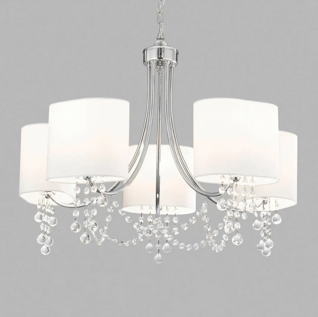 Searchlight Kronleuchter Nina, 5-flammig
