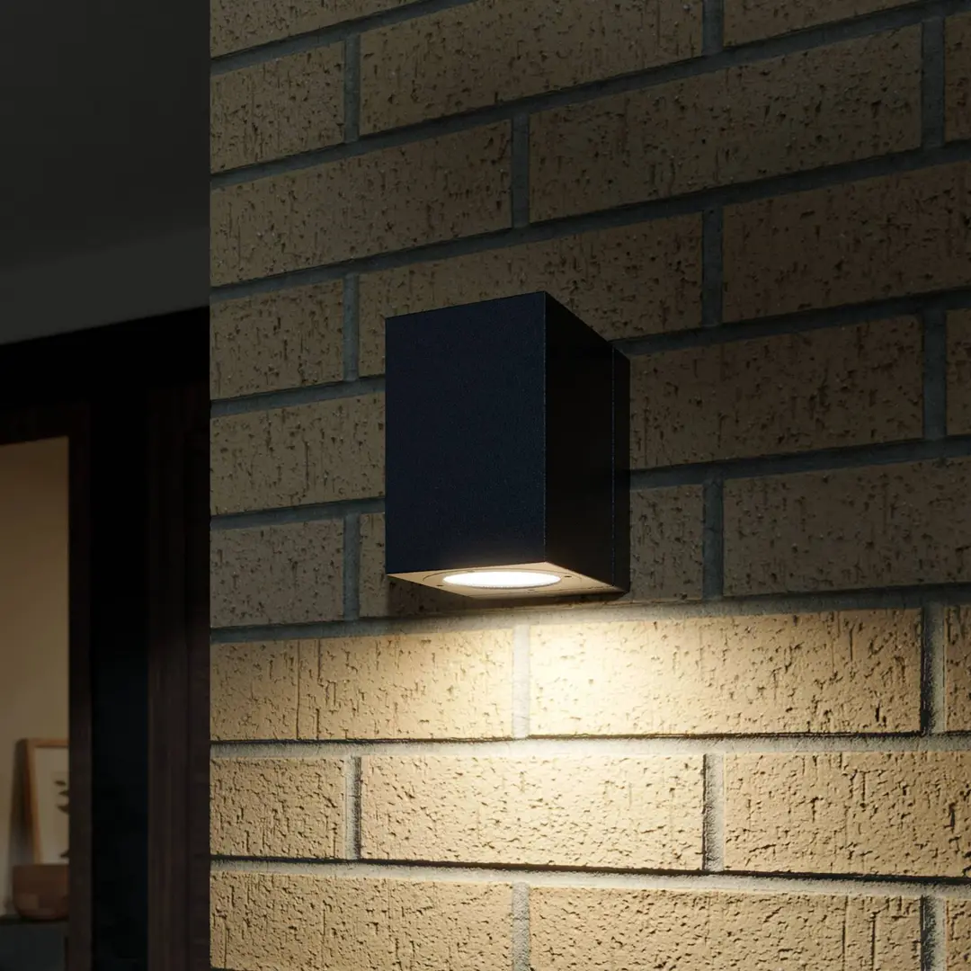 LUCANDE Flexible LED-Außenwandleuchte Lorik