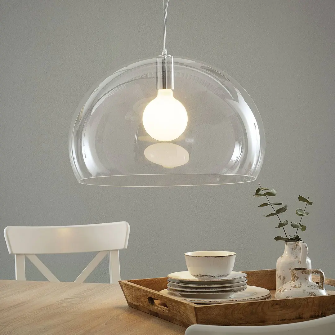 Kartell FL/Y - LED-Pendellampe, transparent