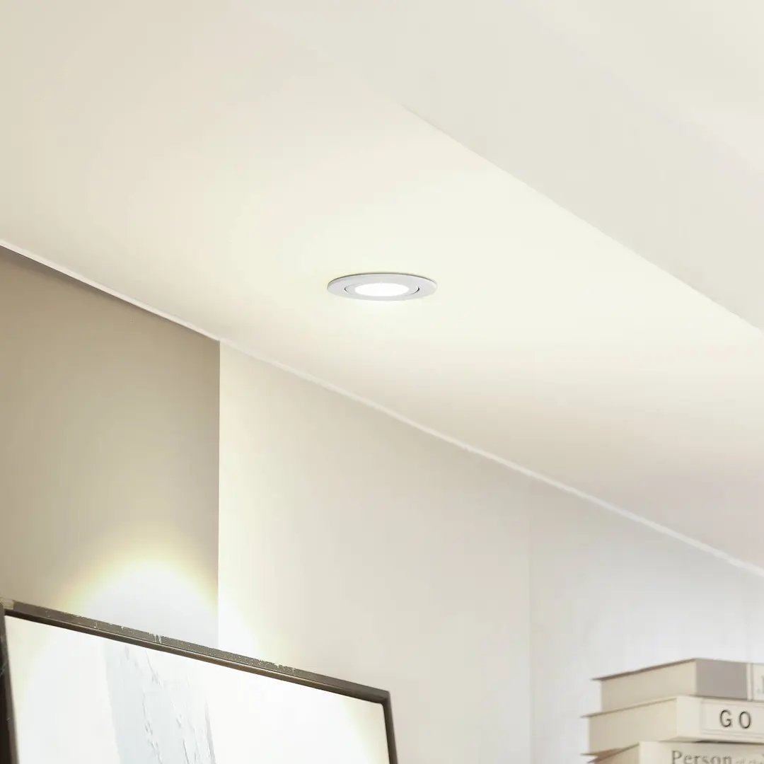 Arcchio LED-Downlight Jyra, weiß, 3.000K