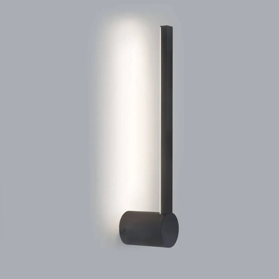 Forlight LED-Bad-Wandlampe Passeggio Nova, 40 cm, schwarz