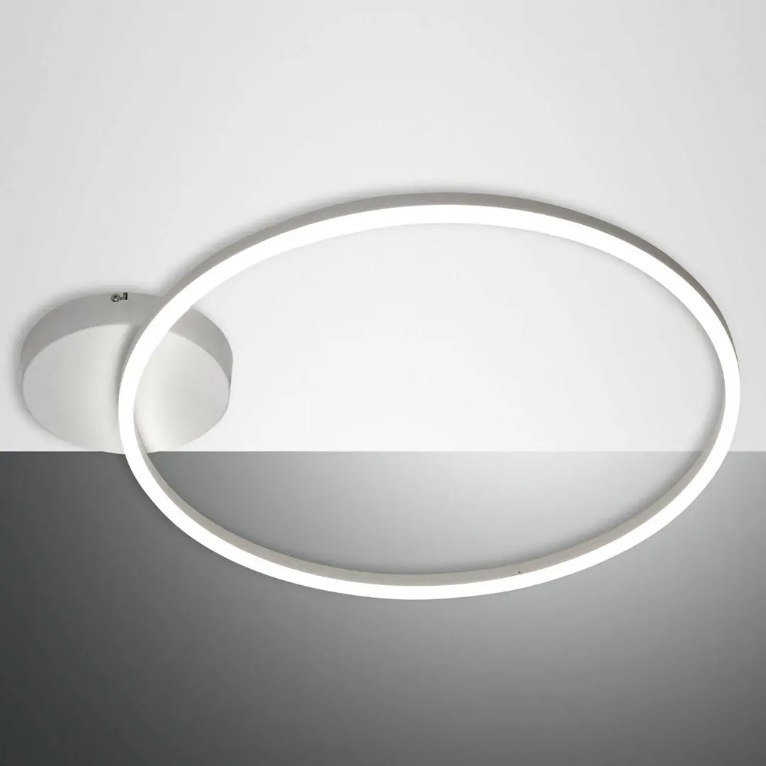 Fabas Luce LED-Deckenleuchte Giotto 1fl., weiß