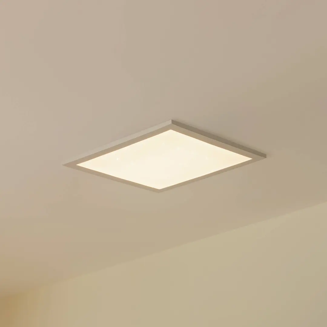 Lindby Kenma LED-Panel, CCT, 29,6 cm x 29,6 cm