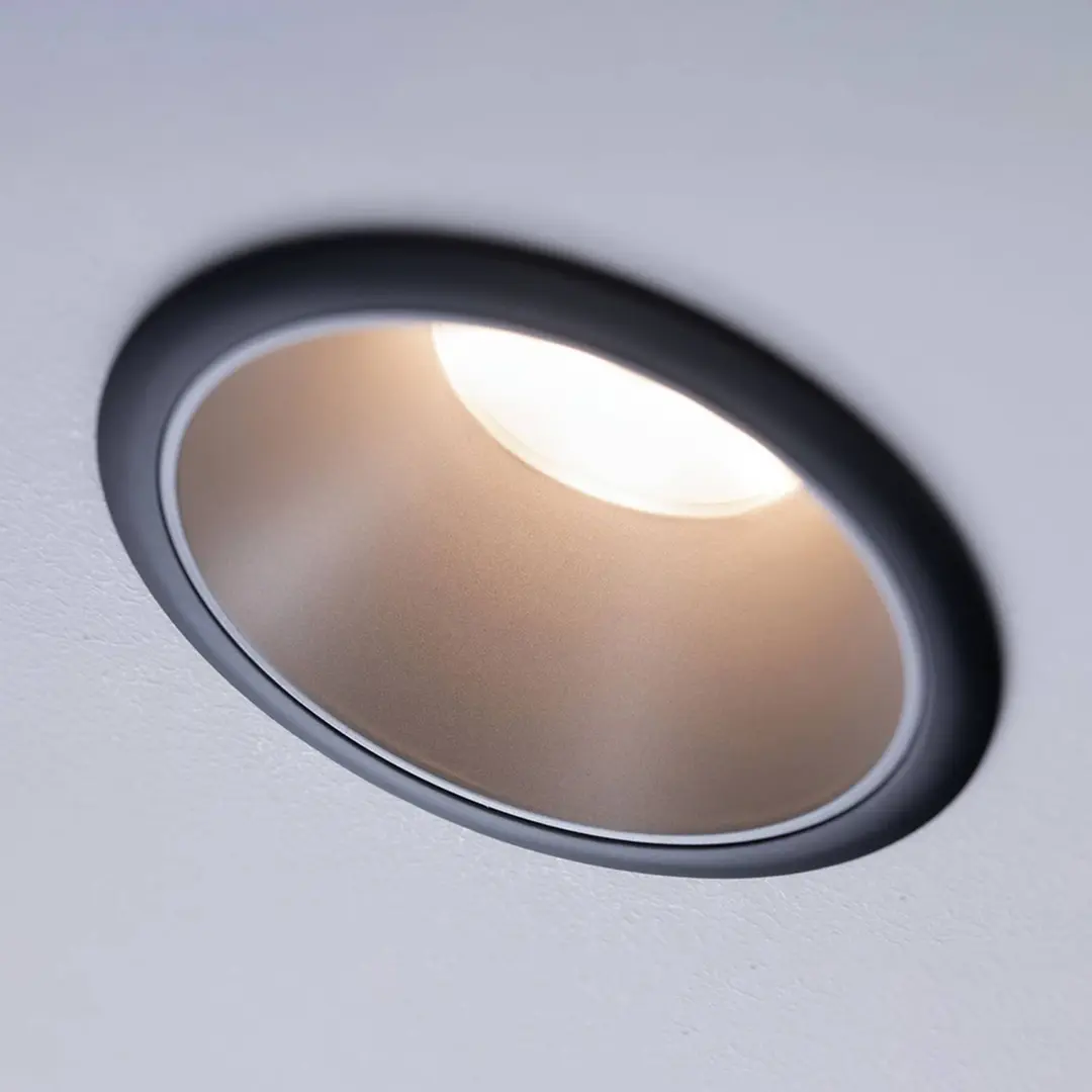 Paulmann Cole LED-Spotlight silber-schwarz step-dim 3er-Set