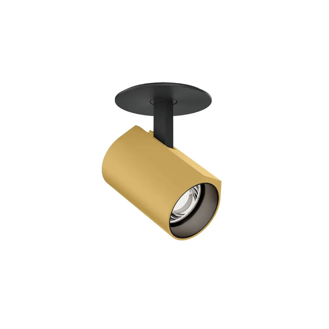 Wever & Ducré Lighting WEVER & DUCRÉ LED-Einbauspot Ceno 1.0 gold/black 927 Blattf.