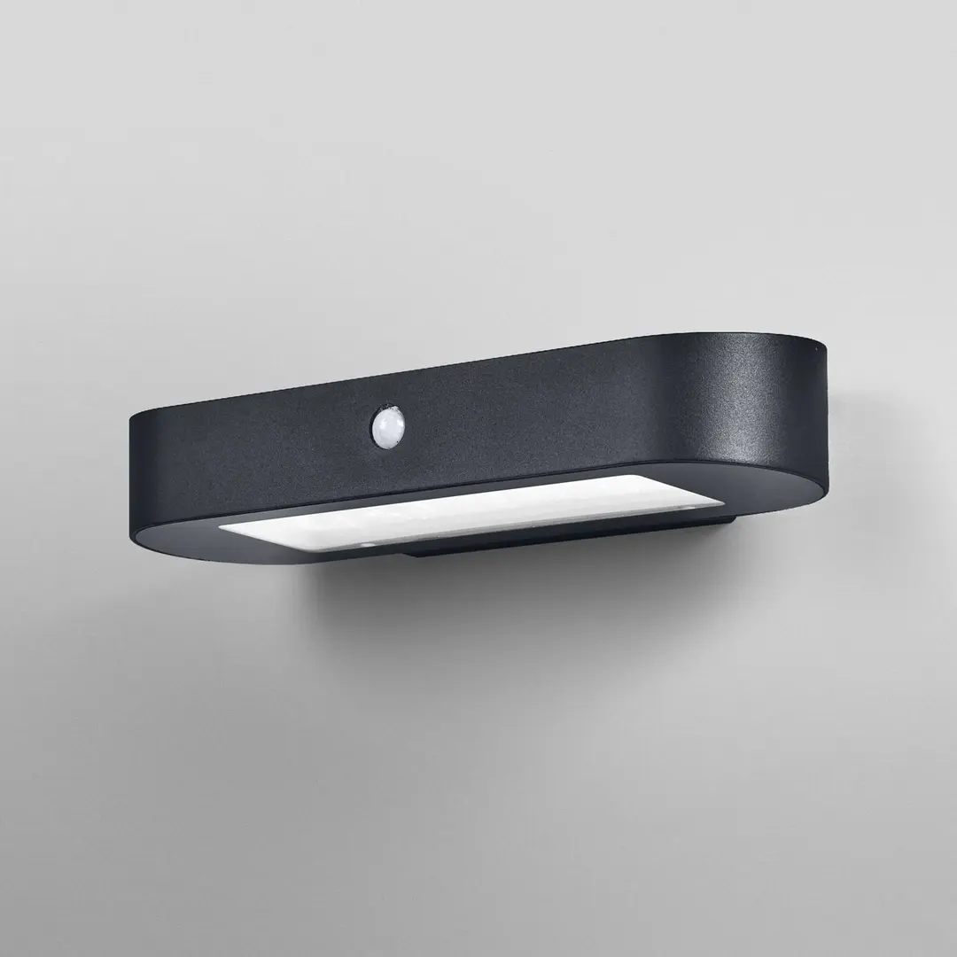 OSRAM LED-Sensor-Wandlampe ENDURA STYLE SOLAR OVAL 34 cm 830